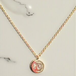 Gold Initial (D) Pendant Necklace